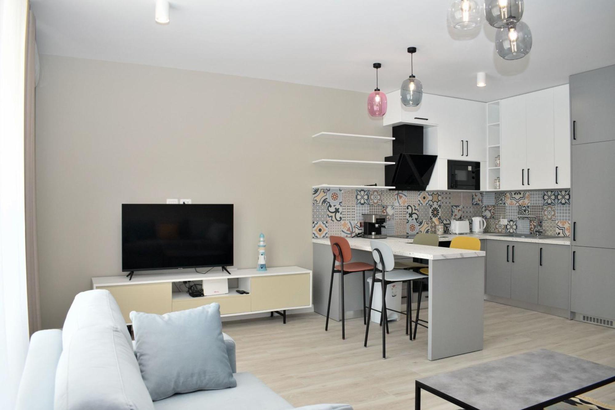 White Moon 301 And 302 Apartamento Plazhi San Pietro